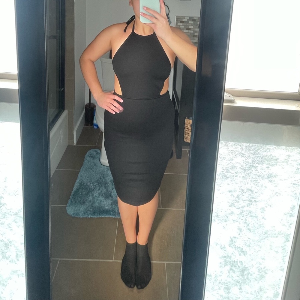 TOBI backless midi dress!